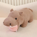 Cute Fat Hippo Plush Doll Doll Pillow Cushion - Cindi Book