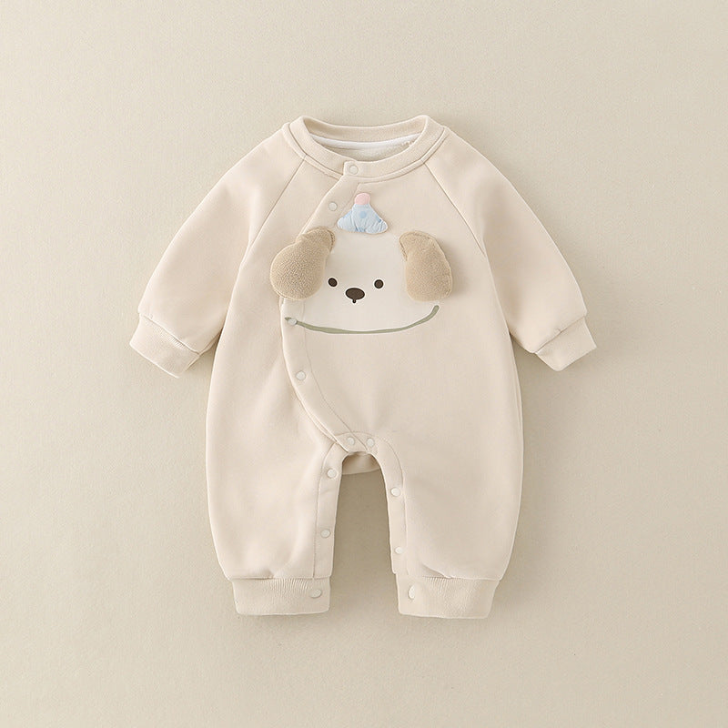 Autumn Cute Cartoon Jumpsuit - Cindi Book