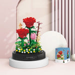 Small Particle Assembly Rose Decoration Toys - Cindi Book