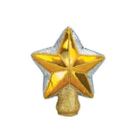 Old World Christmas Small Star Tree Top - hand-blown glass Christmas tree ornament (view 2)