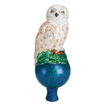 Old World Christmas Owl Tree Top - hand-blown glass Christmas tree ornament (view 2)