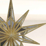 12" Gold Double-Sided Mirrored Star Tree Topper