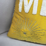 Old World Christmas 20" Merry & Bright Rectangle Pillow - Christmas throw pillow (view 4)