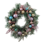 Old World Christmas 24" Touch of Whimsy Pastel Wreath - Christmas wreath holiday decor (view 2)