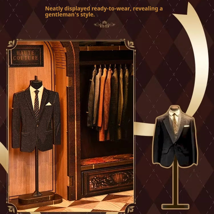3D Miniature Wooden Building Block Toy With Golden Ratio Lines - Cindi Book