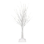 Old World Christmas 3' Lit Winter White Birch Tree - hand-blown glass Christmas tree ornament (view 2)