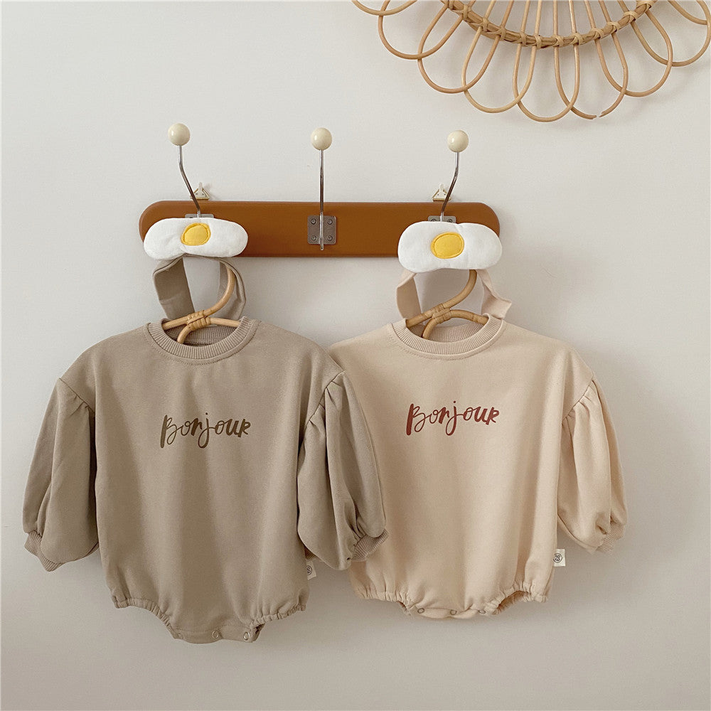 Baby Cute Poached Egg One-Piece Set