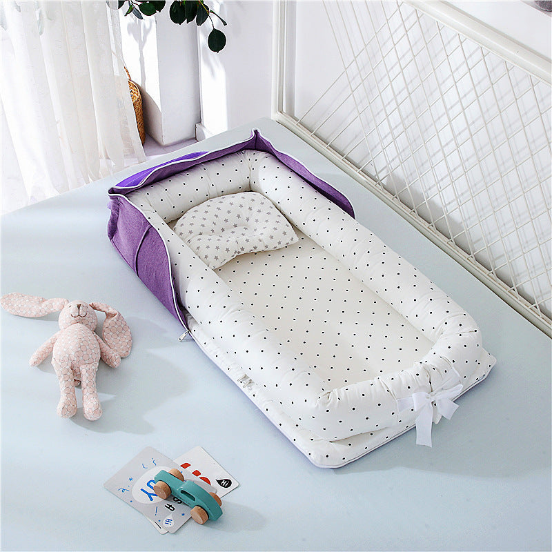 Cotton Portable Foldable Baby Bed - Cindi Book