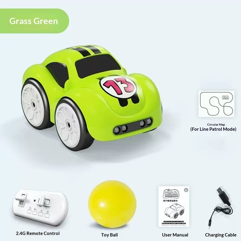 Inductive Obstacle-Avoidance Smart Remote-Controlled Toy Car For Kids - Cindi Book