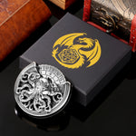 Vintage Kesulu Style, Super Refined Metal Octopus Dice Turntable Gift Box, Immersive Board Game Experience, D20 Random Surprise, Necessary Props For D&D Team - Cindi Book