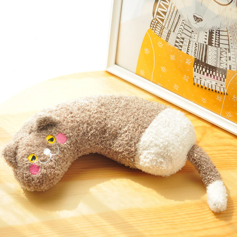 Cat Toy Pillow Shaped Funny Funny Stick Pet Supplies - Cindi Book