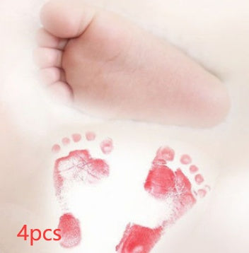 Anti - virus infective baby hand - foot - hand - hand - hand - hand - foot - hand printing table baby footprint - free washing printing oil - Cindi Book