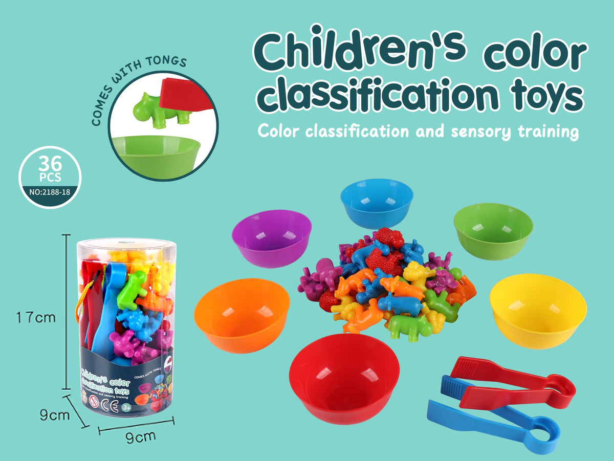 Rainbow Counting Dinosaurs Early Education Cognitive Montessori Early Education - Cindi Book