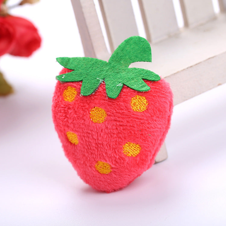 Cat toy cat mint fruit animal plush toy - Cindi Book
