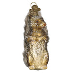 Old World Christmas Vintage Squirrel Ornament - hand-blown glass Christmas tree ornament (view 5)