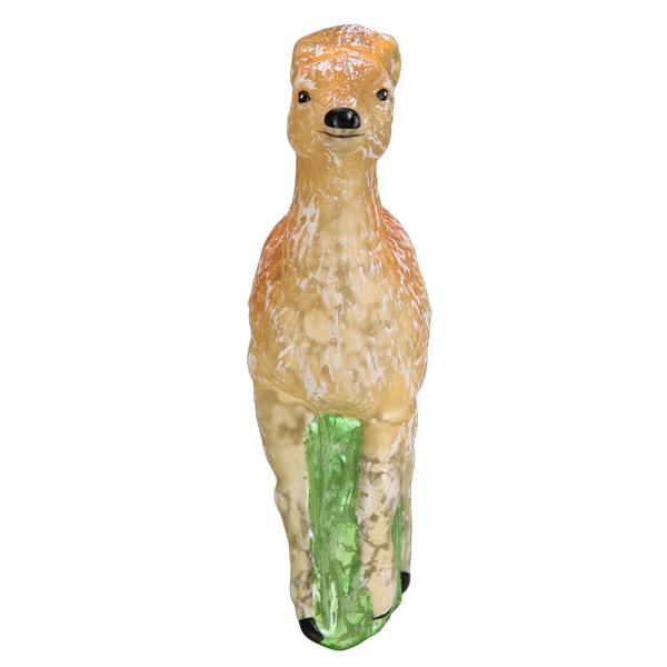 Old World Christmas Vintage Doe Ornament - hand-blown glass Christmas tree ornament (view 4)