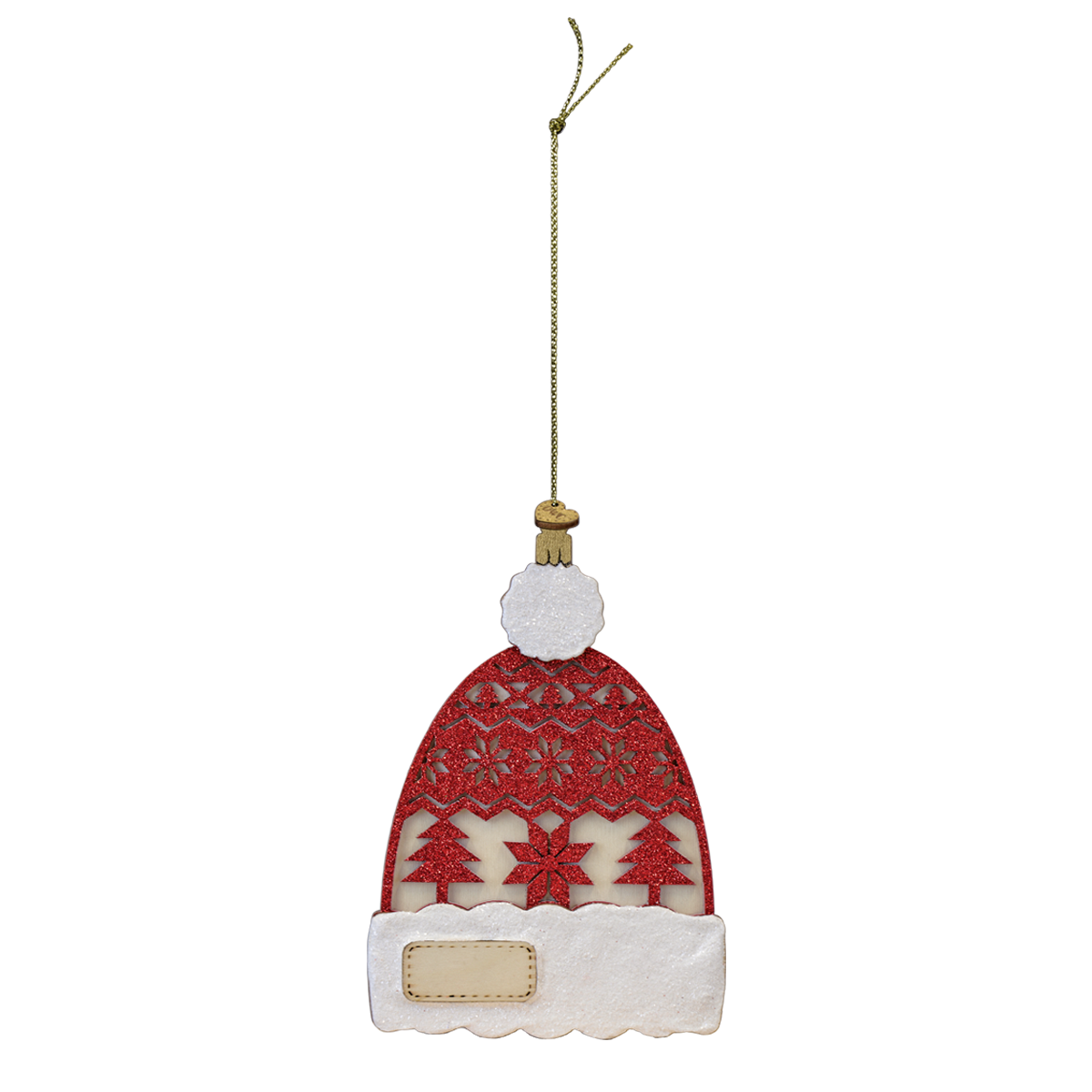 Old World Christmas Cozy Cap Surprise Ornament - hand-blown glass Christmas tree ornament (view 3)