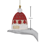 Old World Christmas Cozy Cap Surprise Ornament - hand-blown glass Christmas tree ornament (view 6)