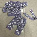 Personality New Waffle Print Sweater Suit - Cindi Book