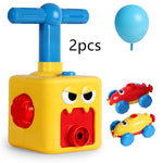 Power Balloon Launch Tower Toy Puzzle  Education Inertia Air Power Balloon Car Science Experimen Toy For Children Gift - Cindi Book