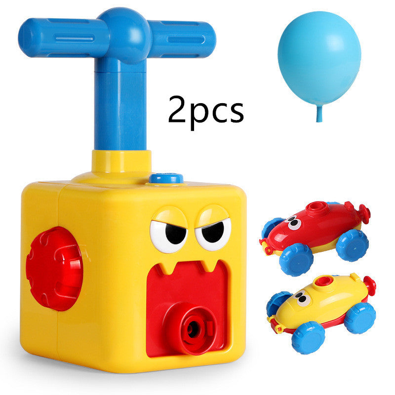 Power Balloon Launch Tower Toy Puzzle  Education Inertia Air Power Balloon Car Science Experimen Toy For Children Gift - Cindi Book
