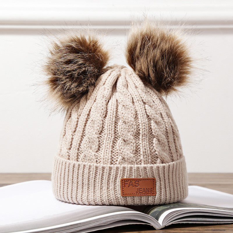 Baby Ear Caps, Children's Raccoon Fur Caps - Cindi Book