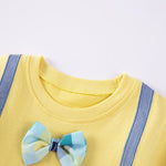 Cute Cotton Embroidered Short-Sleeve T-Shirt For Kids - Cindi Book