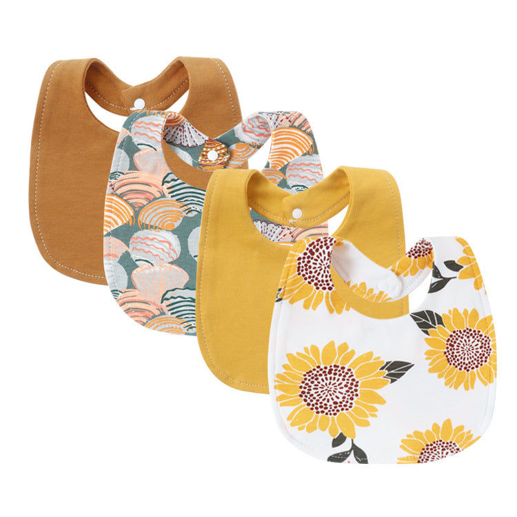 Baby And Infant Bibs Made Of Pure Cotton - Cindi Book
