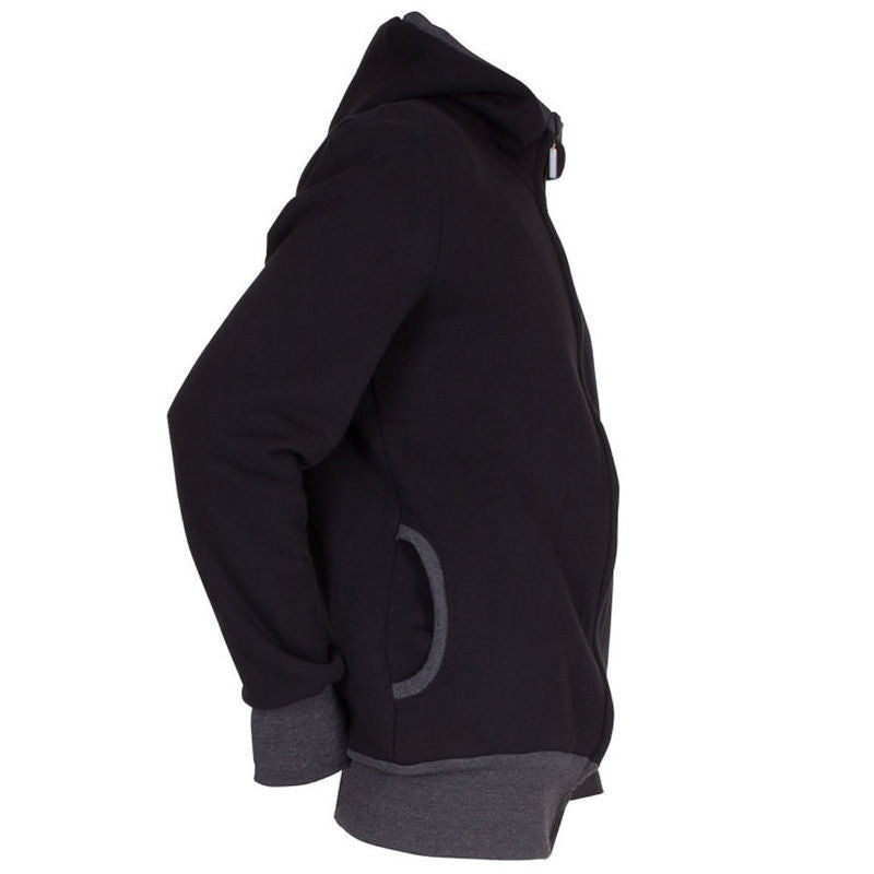 Two in one multifunctional kangaroo dad sweater - Cindi Book