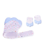 Baby teether baby anti-bite silicone molar gloves children's sound toys - Cindi Book
