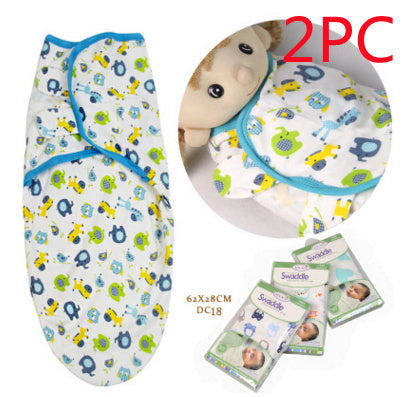 Cotton baby baby wrapped towel, cartoon baby sleeping bag, anti startled baby and baby products - Cindi Book