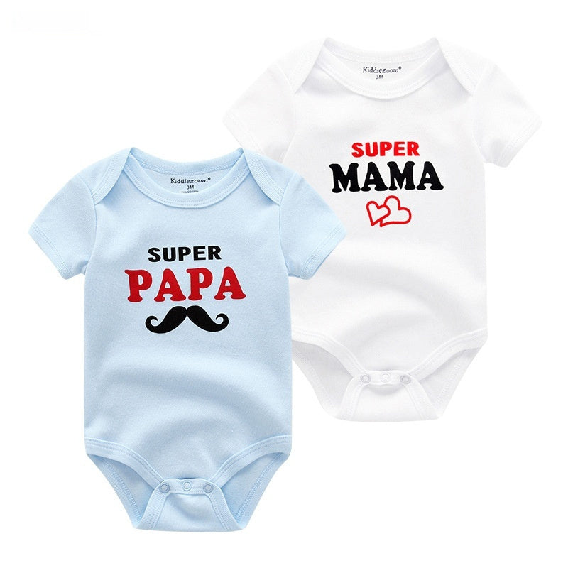 Onesie Baby Clothes Cotton Triangle Newborn Jumpsuit - Cindi Book