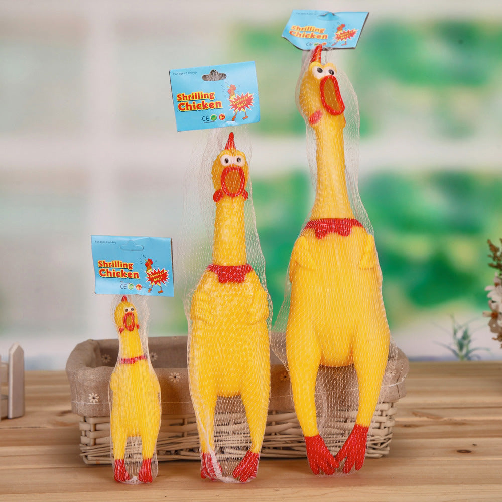 Screaming Chicken Pet Toy Venting Screaming Creative Prank - Cindi Book