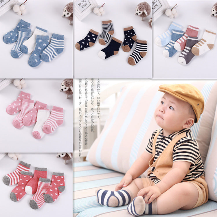 Autumn winter new Korean Edition lovable child socks, whole cotton, baby socks, baby socks and baby socks wholesales - Cindi Book