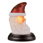 Old World Christmas Santa Moon Face Light - Christmas light decor (view 3)