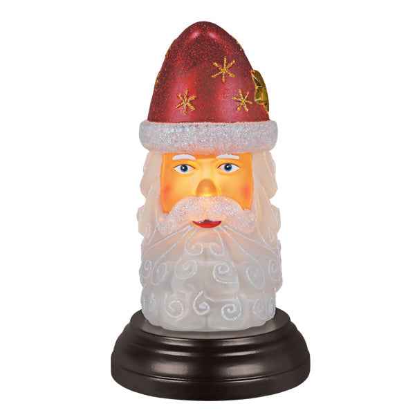 Old World Christmas Santa Moon Face Light - Christmas light decor (view 4)