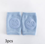 Summer Terry Baby Socks Toddler Crawling Knee Pads - Cindi Book