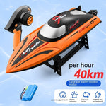 Remote-control Ship Toy Endurance Electric High-speed Speedboat Model - Cindi Book