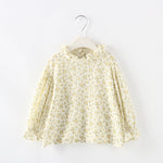 Spring New Children's Japan And South Korea Magnanimous Cotton Crinkle Tops - Cindi Book