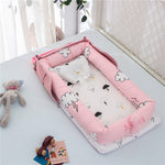 Cotton Portable Baby Crib Newborn Foldable - Cindi Book