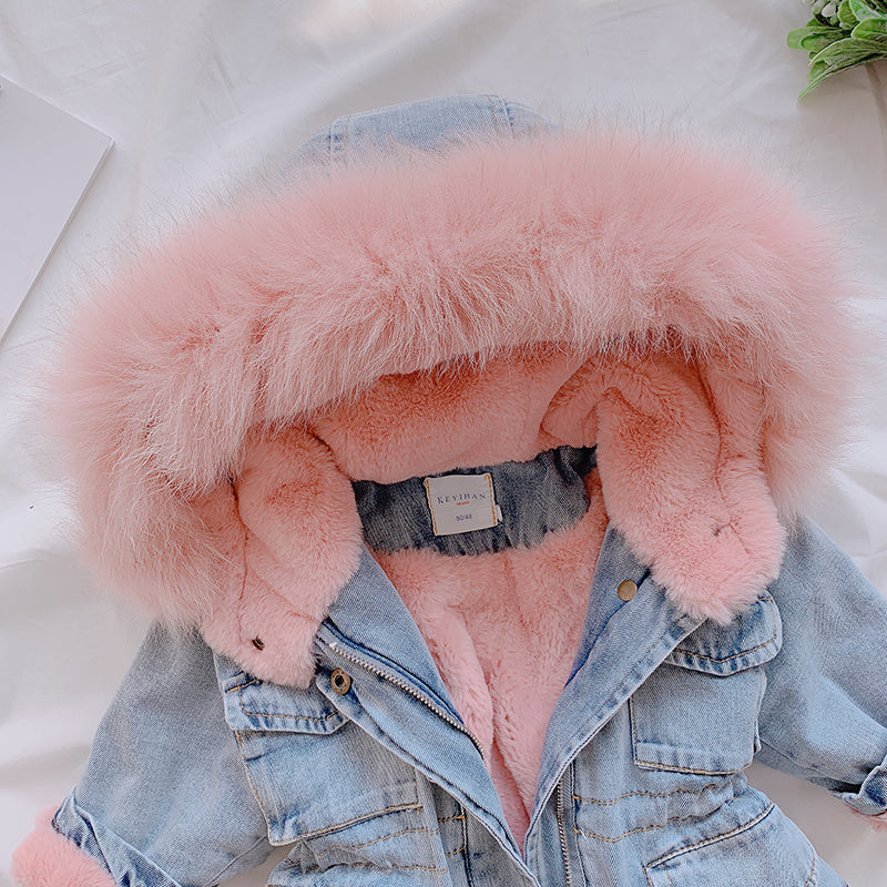 Girl denim coat - Cindi Book