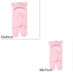 Lamb Plush Sleeping Bag Newborn Baby Swaddling Quilt - Cindi Book