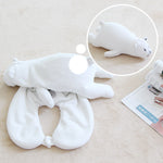 Soft Pillow Penguin U-Shaped Sleep Protection Neck Pillow Home Office Nap Body Pillows Travel Car Adult Cute Pillows - Cindi Book