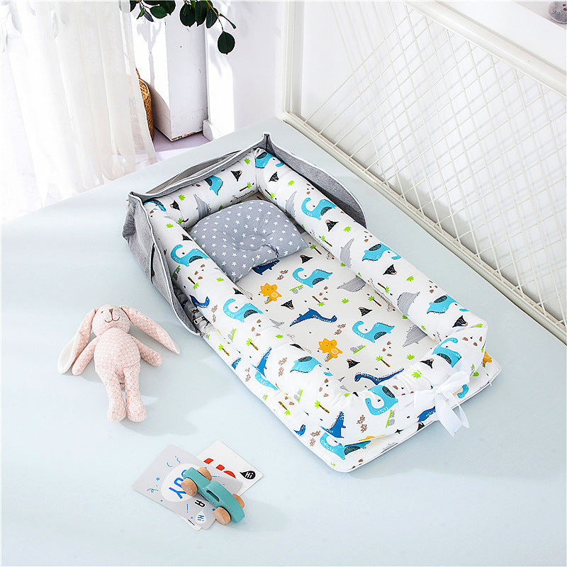 Cotton Portable Baby Crib Newborn Foldable - Cindi Book