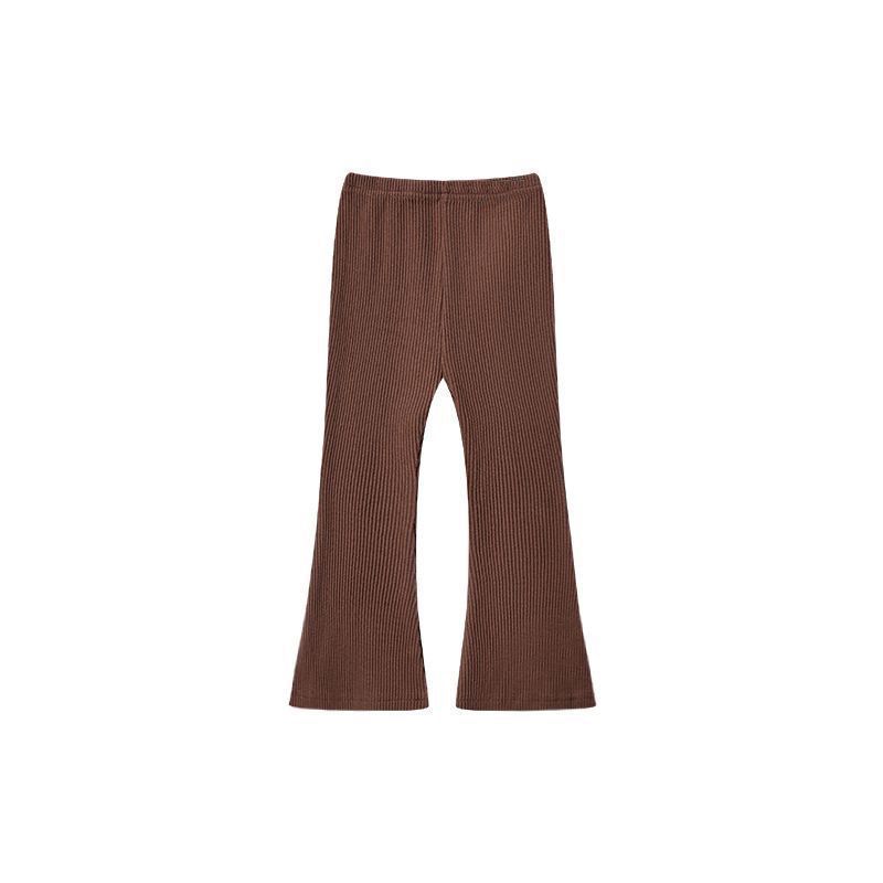 Versatile Casual And Stylish Solid-color Leggings For Little Girls - Cindi Book