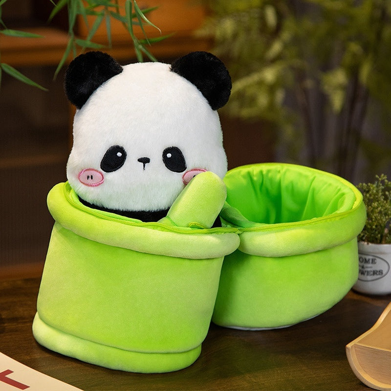 Bear Youcheng Bamboo Cute Backpack Plush Toy - Cindi Book