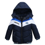 Long Sleeved Hooded Padded Jacket For Boys - Cindi Book