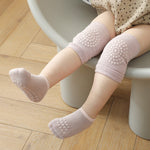 Children's Knee Pad Terry Floor Socks Set Toddler Protection - Cindi Book