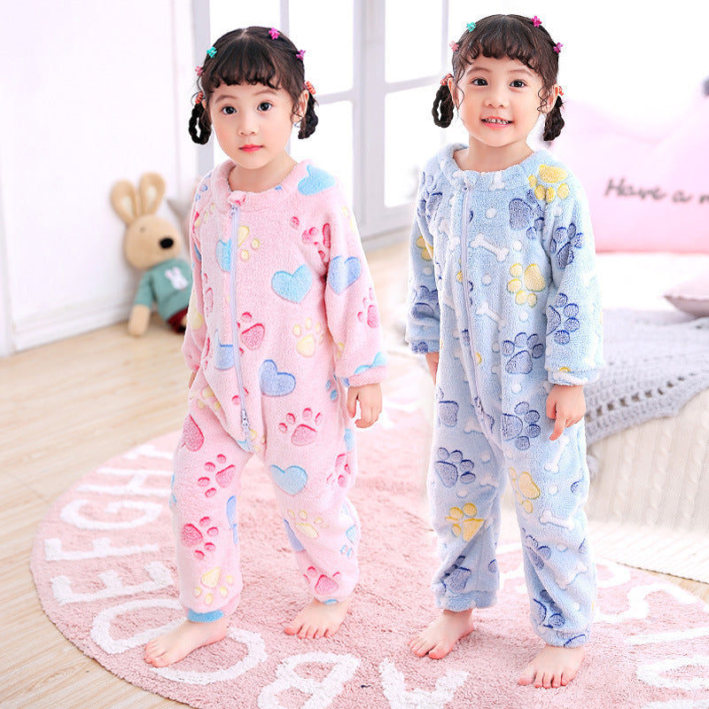 Autumn and winter infant pajamas - Cindi Book
