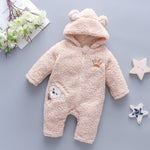 Winter Baby Boy Girl Romper Cotton Clothes - Cindi Book